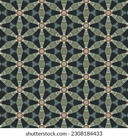 Set of symmetrical abstract seamless plaid  pattern vector. Retro background fabric. Vintage check color geometric texture for textile print, wrapping paper, gift card, wallpaper flat design.