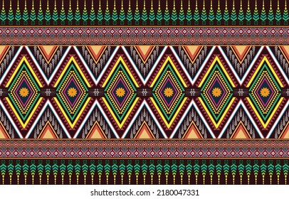 Set of symmetrical components in a continuous pattern for décor. Wallpaper, textiles, and ceramics all have prints. Illustration in vector format.
