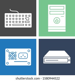  set of  System Hadware  icon
