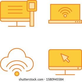 set of  System Hadware  icon
