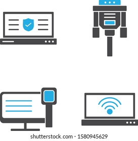 set of  System Hadware  icon
