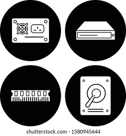 set of  System Hadware  icon
