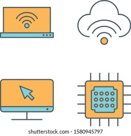 set of  System Hadware  icon
