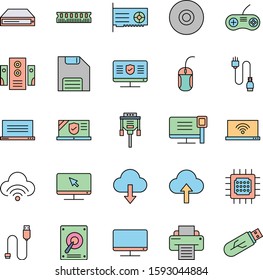 set of  System Hadware  icon
