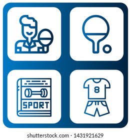 Set of table tennis icons such as Table tennis, Ping pong, Sport , table tennis