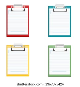 set of tablets with blank sheets