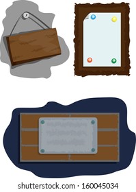 Set of tablets and color binders