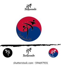 Set taekwondo logo