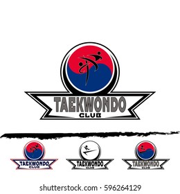 Set taekwondo logo