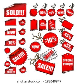 set of tags