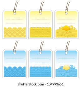 Set of tags for advertising