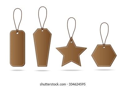 Set of tags geometric