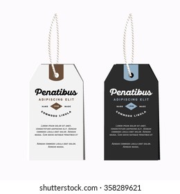 Set of tags or labels for indicating the amount of discounts and prices. Retro style. Vector illustration