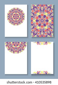 Set tail ornament illustration concept.Vector decorative ornament retro greeting card or invitation design.