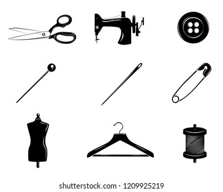 Set of Tailor Elements Vector