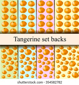 Set tangerines back