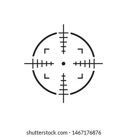 set of target icon vector