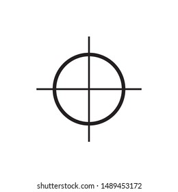 set of target icon vector