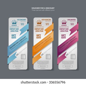 Set tariffs. interface for the site. ui ux vector banner for web app. Pastel pricing table, banner, order, box, button, list and bullet with plan for website in flat design