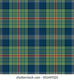 .Set Tartan Seamless Pattern. Trendy Vector Illustration for Wallpapers. Seamless Tartan Tiles. Suits for Decorative Paper, Fashion Design and House Interior Design, as Well as for Hand Crafts 