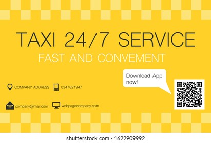 Set of taxi service business banner, poster, flyer. Taxi pickup service layout templates. Vector illustration.