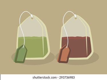 set of tea bag