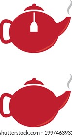 a set of teapot icons
