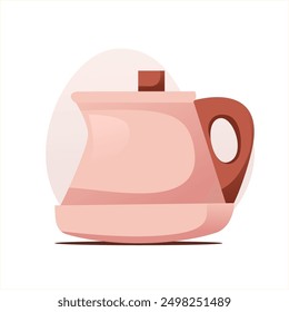 Set teapot illustration. Perfect for teapot party, interior, or vintage theme