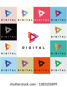 SET OF TECHNOLOGY VECTOR ICON