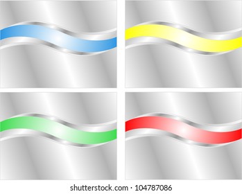 Set of technology web background/banner. Vector