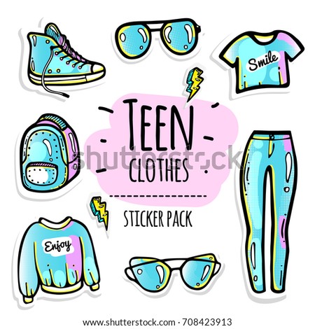 aqua teen icons Paddled teen girls