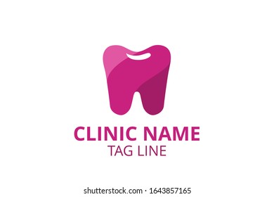 Set of teeth, tooth icon sign idea concept on white background. Can be used as logo for dental, dentist clinic, teeth care and health concept