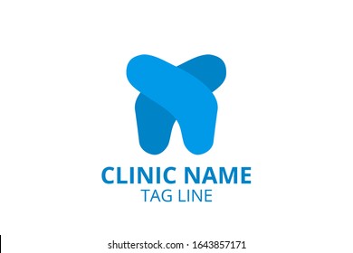 Set of teeth, tooth icon sign idea concept on white background. Can be used as logo for dental, dentist clinic, teeth care and health concept