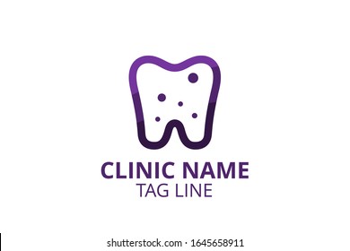 Set of teeth, tooth icon sign idea concept on white background. Can be used as logo for dental, dentist clinic, teeth care and health concept