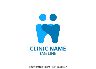 Set of teeth, tooth icon sign idea concept on white background. Can be used as logo for dental, dentist clinic, teeth care and health concept