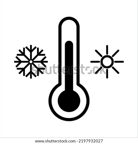 set with temperature icon set, vecto, medicine icon, cold vector design, hot weather symbol