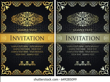 Set of template of certificates in different colors   