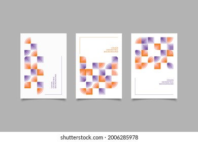 set template cover geometric design for your business cover vector illustration eps 10