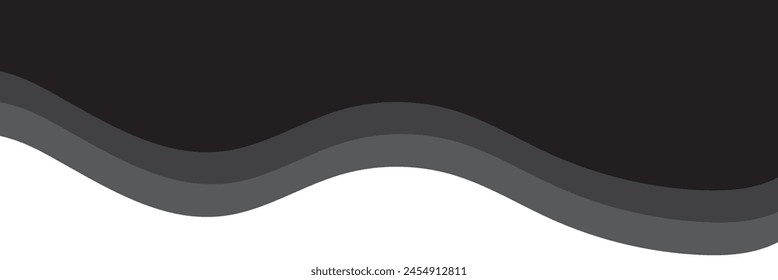 Set of Template Dividers Shapes for Website. Curve Lines, Drops, Wave Collection of Design Element for Top, Bottom Page Web Site. Divider Header for App, Banners or Posters. Vector Illustration.