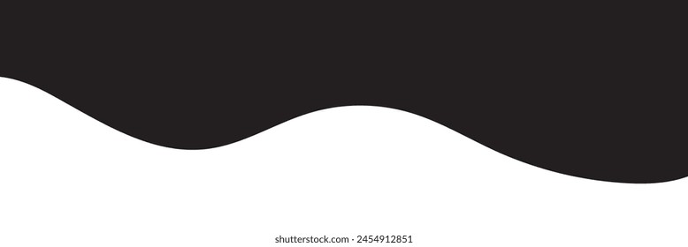Conjunto de Formas de divisores de Plantilla para el Sitio web. Líneas de curva, caídas, Colección de onda del elemento de diseño para arriba, Sitio web de página inferior. Cabecera divisoria para App, Anuncios o pósters. Ilustración vectorial.