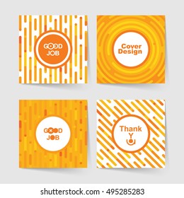 Set of templates for covers with place for text or logo. Copy, paste. Victory background with blank place. Modern digital background with rounded corners, flat background, glowing halloween circles