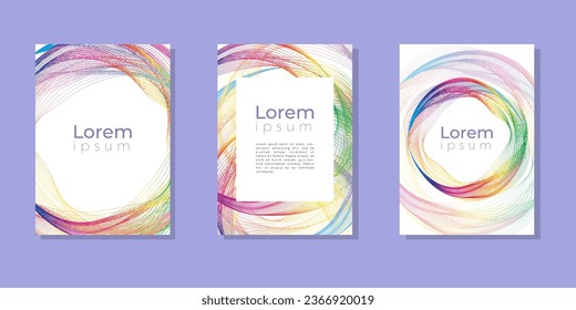 A set of templates for designing posters, postcards, invitations, social media design, presentations. Templates for business, sales.