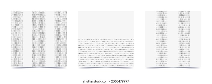 Set of templates for social media banners. Online programming courses, IT, e-commerce. Vector illustration