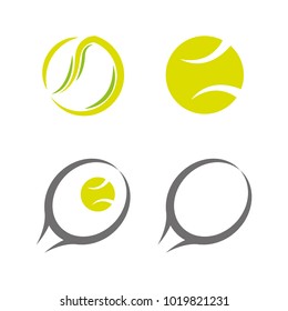 A set of tennis icons
