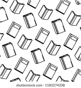 set text books isolated icon