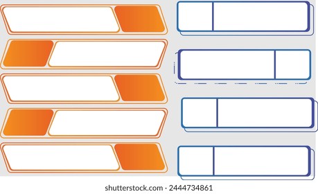 Conjunto de cuadro de texto. Cuadro de texto, cuadro de diálogo de dibujos animados, cuadro de mensaje. Burbujas de habla blanca de Vector vacío en blanco. Diseño de globo de dibujos animados. Varios cuadros de texto para gráficos de animación y presentación. Vector