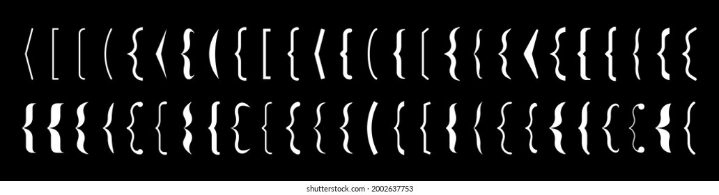 Set of Text brackets. Bracket icon. Quote box frame. Texting quote and brackets boxes. Quotation. Creative vector banner illustration.