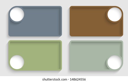 set text frame with white circle box