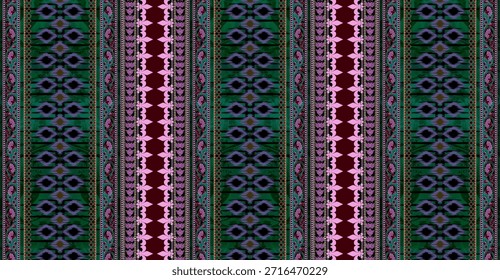 Eine Reihe von Textil-Designs und digitales Motiv Luna star trek Indiana Daman Luxus Border Multi-Color Streifen Blumen Ikat Ethnisch Ornamental Muster Kunstwerke abstrakte strukturierte Wände Papierdruck in Febric s schöne handgefertigte Gesicht Masken mit klassischen etc.