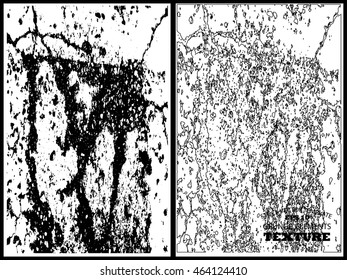 Set of Texture concrete wall useful as a background 